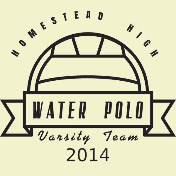 Water Polo Template DNT001 BW Thumbnail