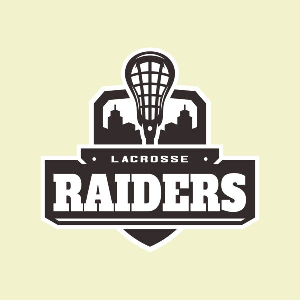 Raiders Lacrosse Logo Template Thumbnail
