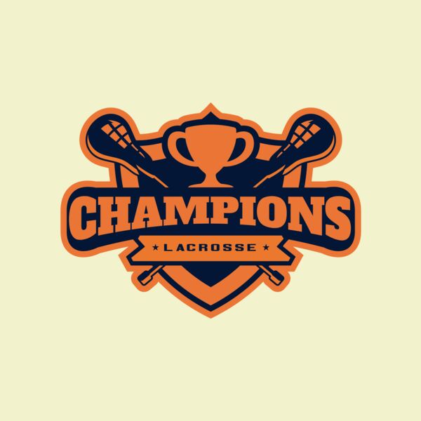 Champions Lacrosse Logo Template Thumbnail
