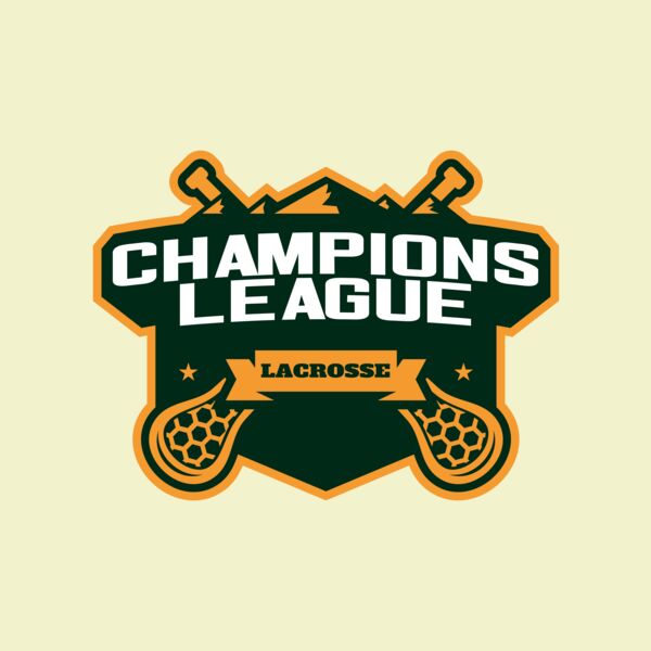 Champions League Lacrosse Logo Template Thumbnail