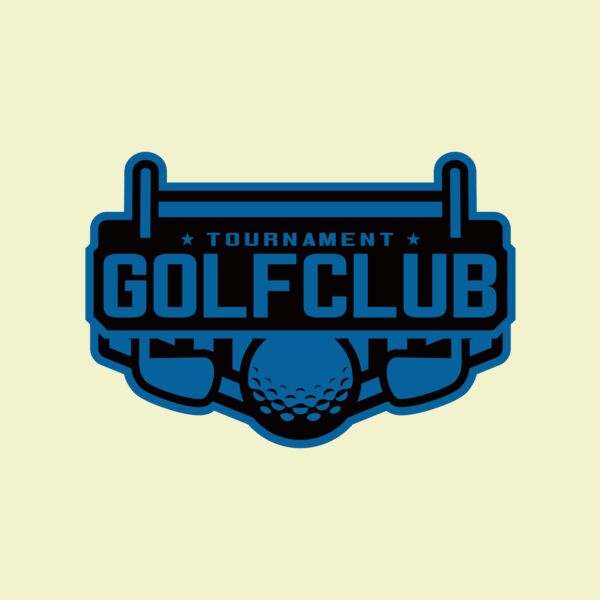 Golf club Tournament logo template Thumbnail