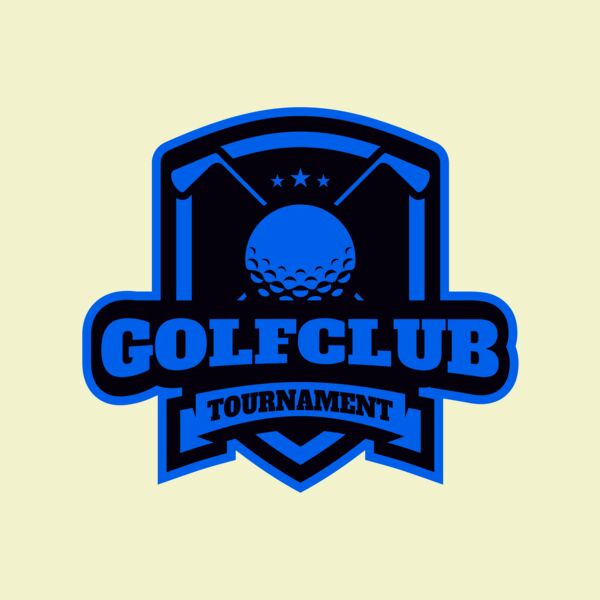 Golf Club Tournament logo template 03 Thumbnail
