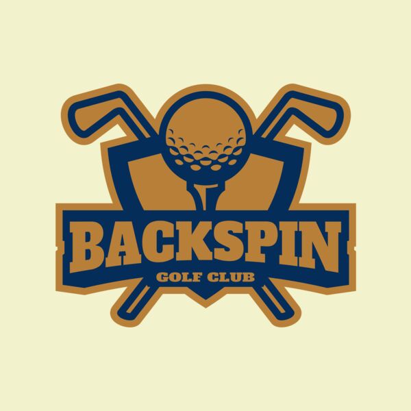 Backspin Golf Club logo template Thumbnail