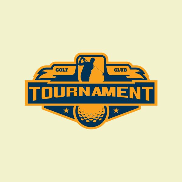 Tournament Golf Club logo template Thumbnail