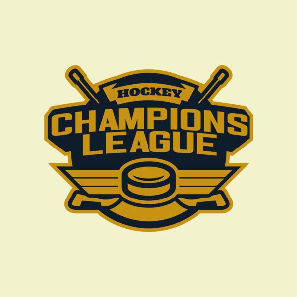 Champions League Hockey logo template Thumbnail