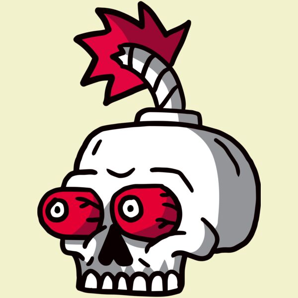 Elements Skulls logo template 85 Thumbnail