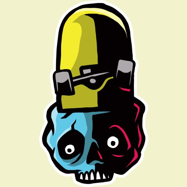 Elements Skulls logo template 105 Thumbnail