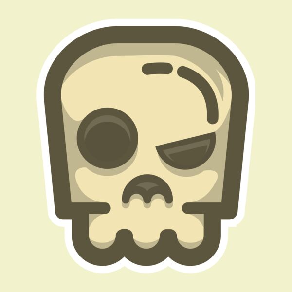 Elements Skulls logo template 131 Thumbnail