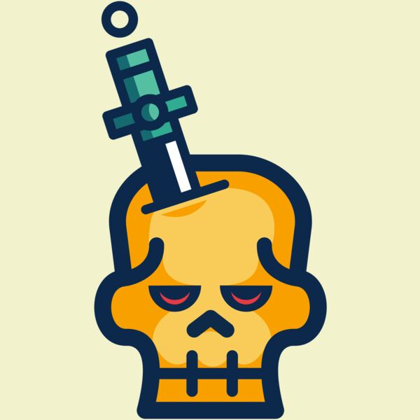 Elements Skulls logo template 153 Thumbnail