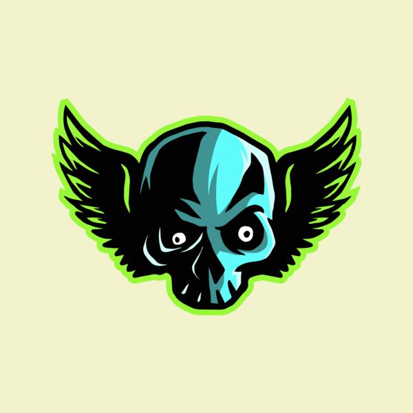 Elements Skulls logo template 180 Thumbnail