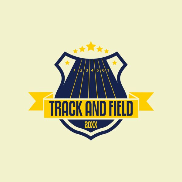 Track & Field Team Logo 06 Thumbnail