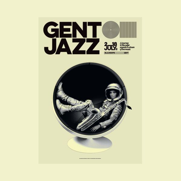 Gent Jazz poster 2026 A2 Thumbnail