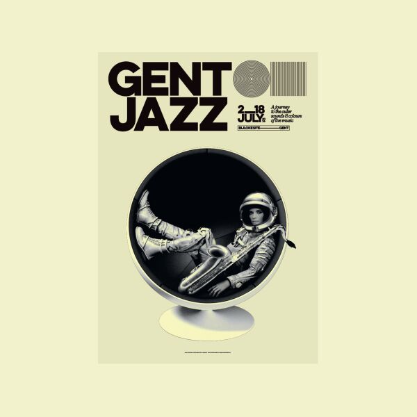 Gent Jazz poster 2026 A3 Thumbnail