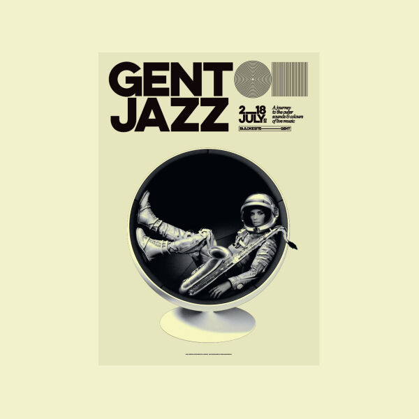 Gent Jazz poster 2026 A3 Thumbnail